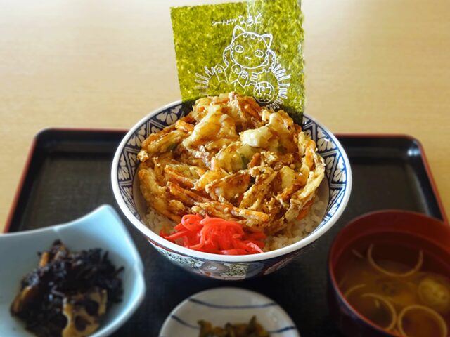 海鮮かき揚げ丼