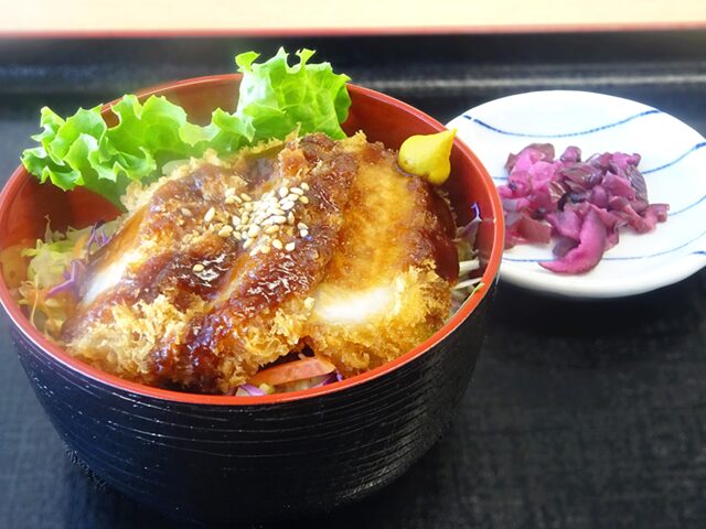 ミニソースカツ丼